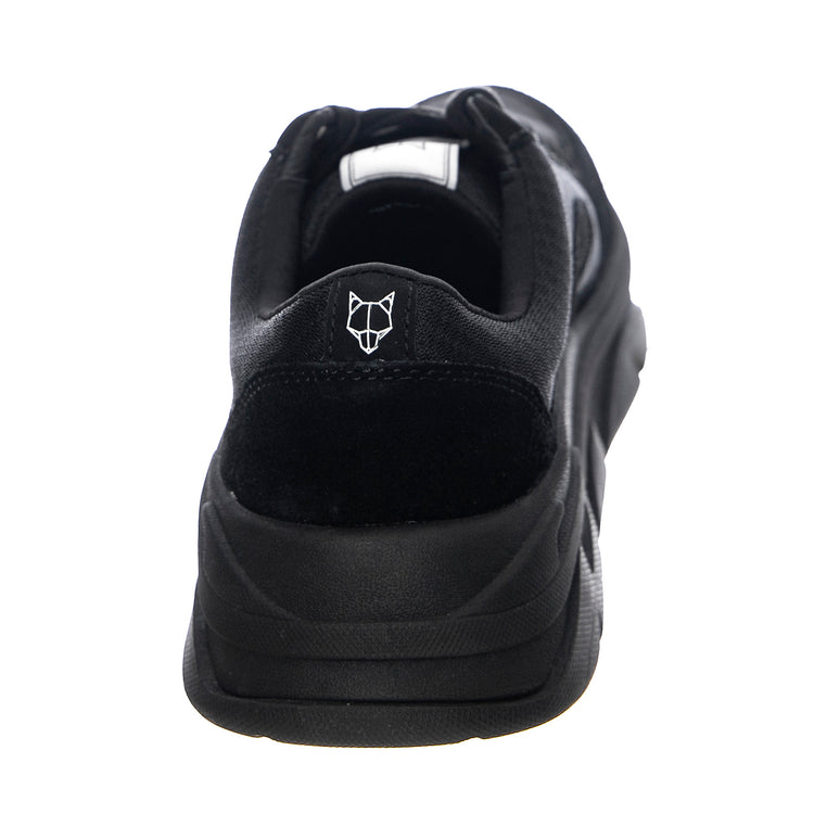 Space Shoes - Black - Scarpe Stringate Profilo Basso Uomo Nere NWMSPACE-BLACK . NAKED WOLFE 