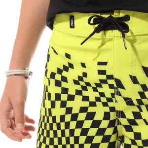 Pixelated Swim Trunks - Sulphur Spring - Costume da Bagno Bambino Giallo (8-14+ anni) VN0A4MUTRHT1 . VANS 
