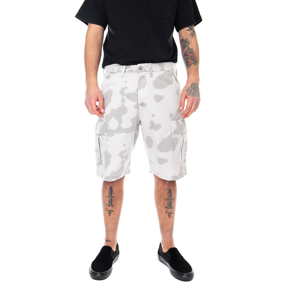 Mens 45 Combat Shorts - Desert Smog Camo - Bermuda Uomo Multicolore I028035-DSPGD . EDWIN 