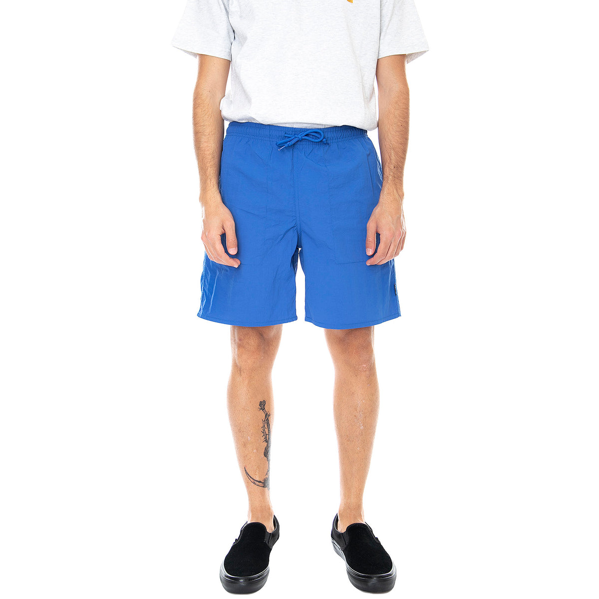 Mens Fuck It Easy Shorts - Olympian Blue - Bermuda Uomo Blu PT00118-OLBLU . HUF 