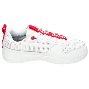 Mens Kani 89 TT Shoes - White / Red - Scarpe Stringate Profilo Basso Uomo Bianche KRSKKFWM000007 . KARL KANI 