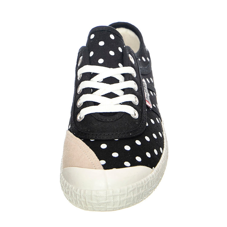 Polka 202421 - Scarpe Stringate Profilo Basso Donna Nere KWS202421-1001 . KAWASAKI 
