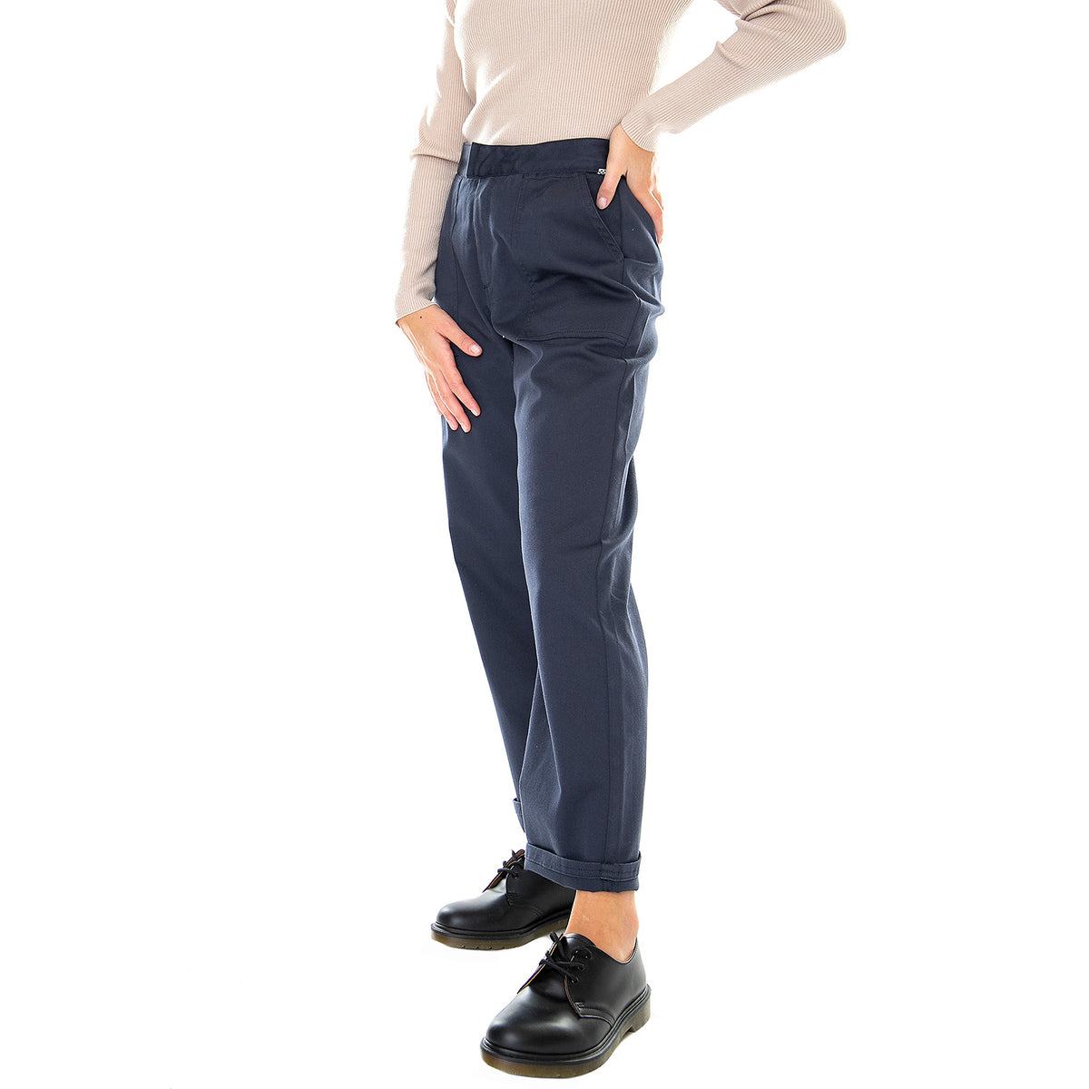 Karina - Pantaloni Donna Blu VN0A4SBJJDU1 . VANS 