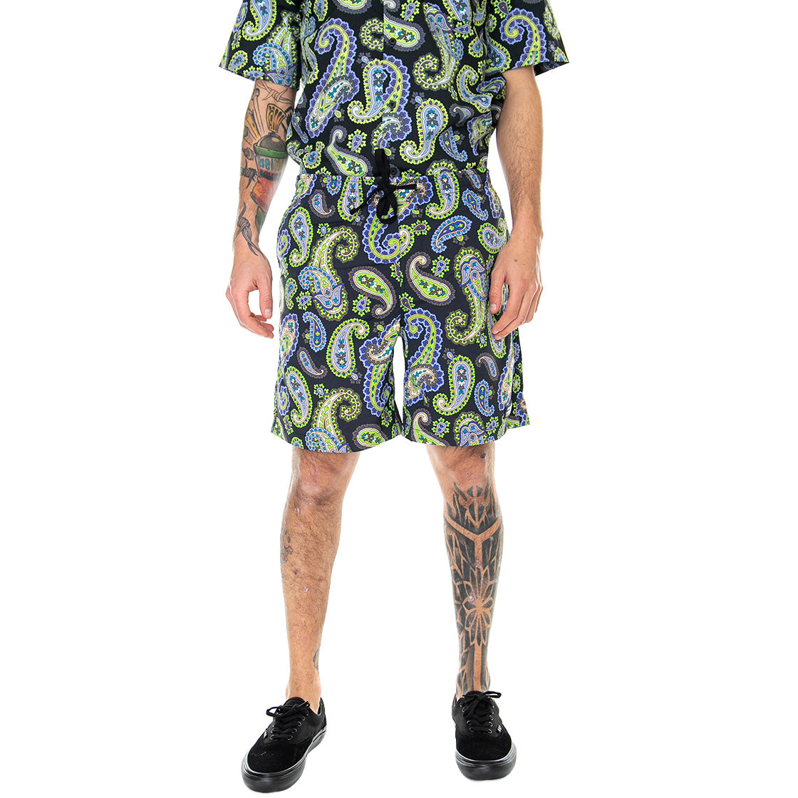 Paisley - Bermuda Uomo Muticolore PT00205-BLACK . HUF 