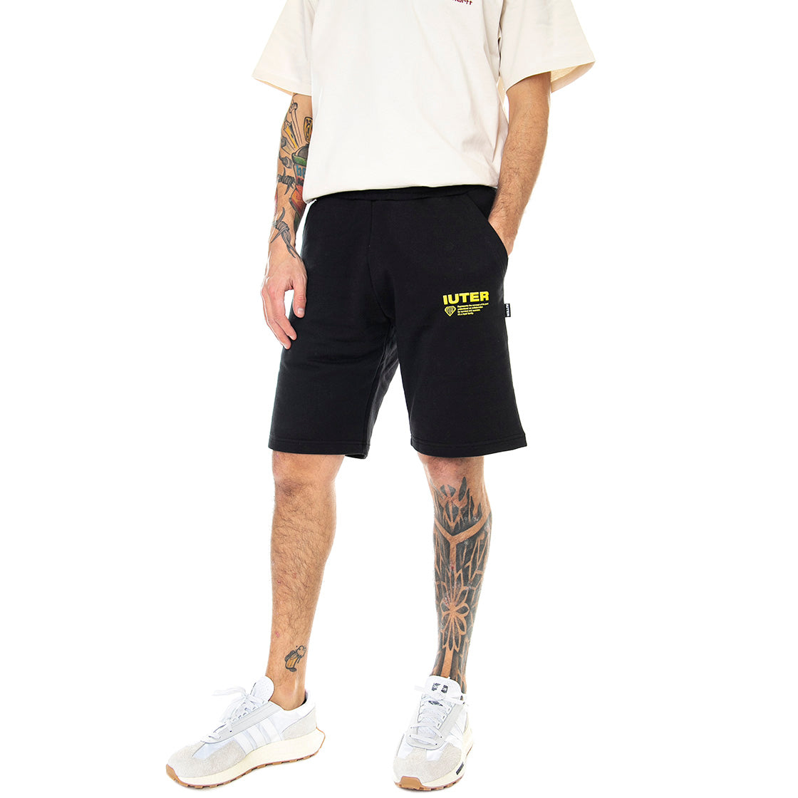 Info - Bermuda Uomo Neri 22SISS09-BLACK . IUTER 