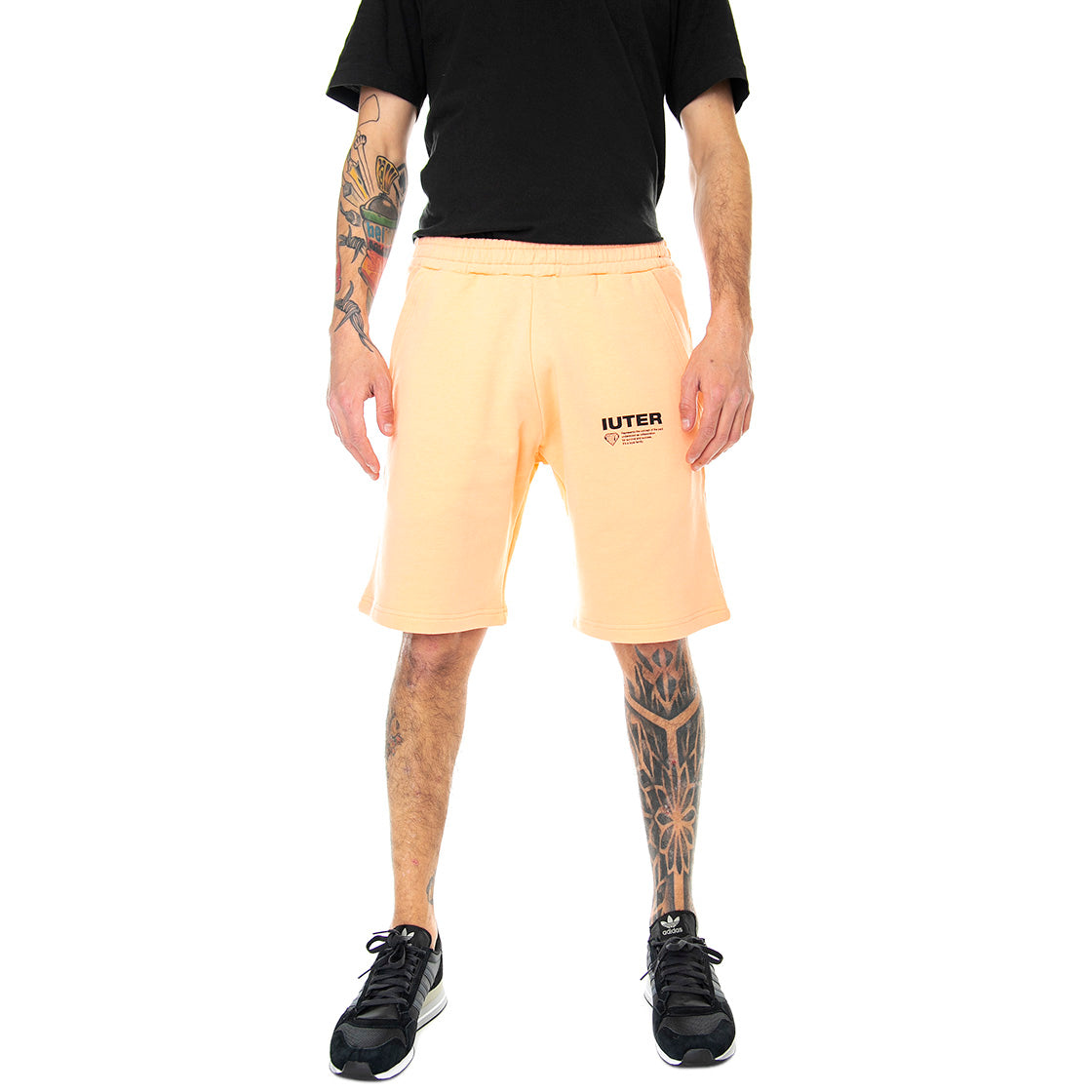Info - Bermuda Uomo Arancione / Peach 22SISS09-PEACH . IUTER 