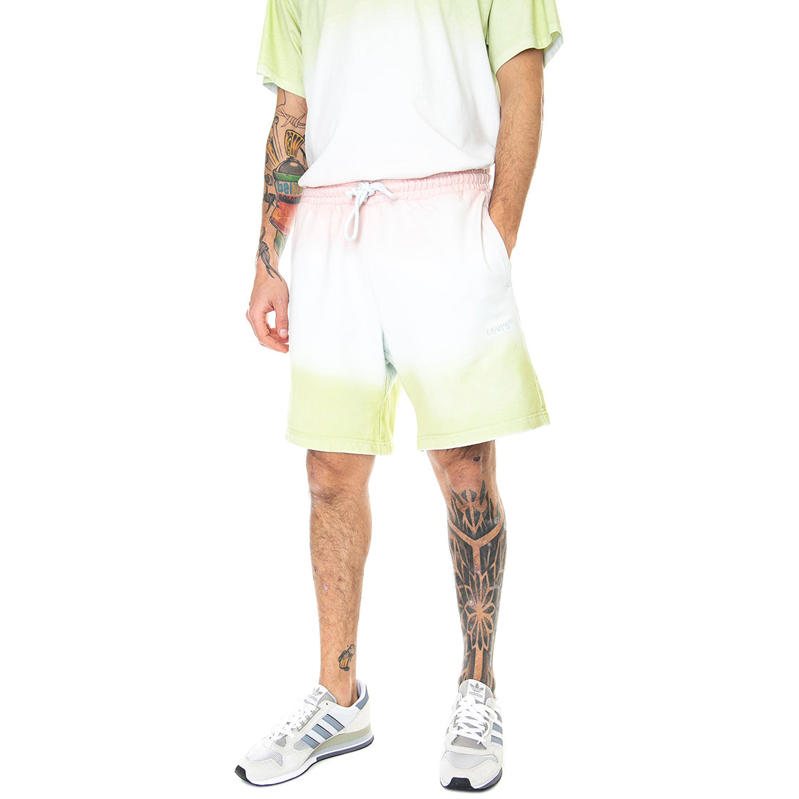 Red Tab - Bermuda Uomo Bianchi / Skywash / Fade Seedling A1062-0008 . LEVIS 