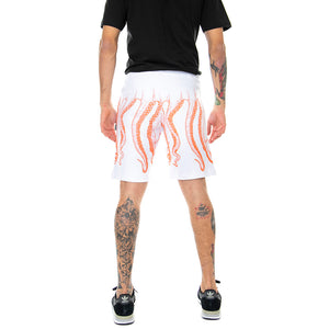 Outline - Bermuda Uomo Bianchi 22SOSS03-WHITE . OCTOPUS 