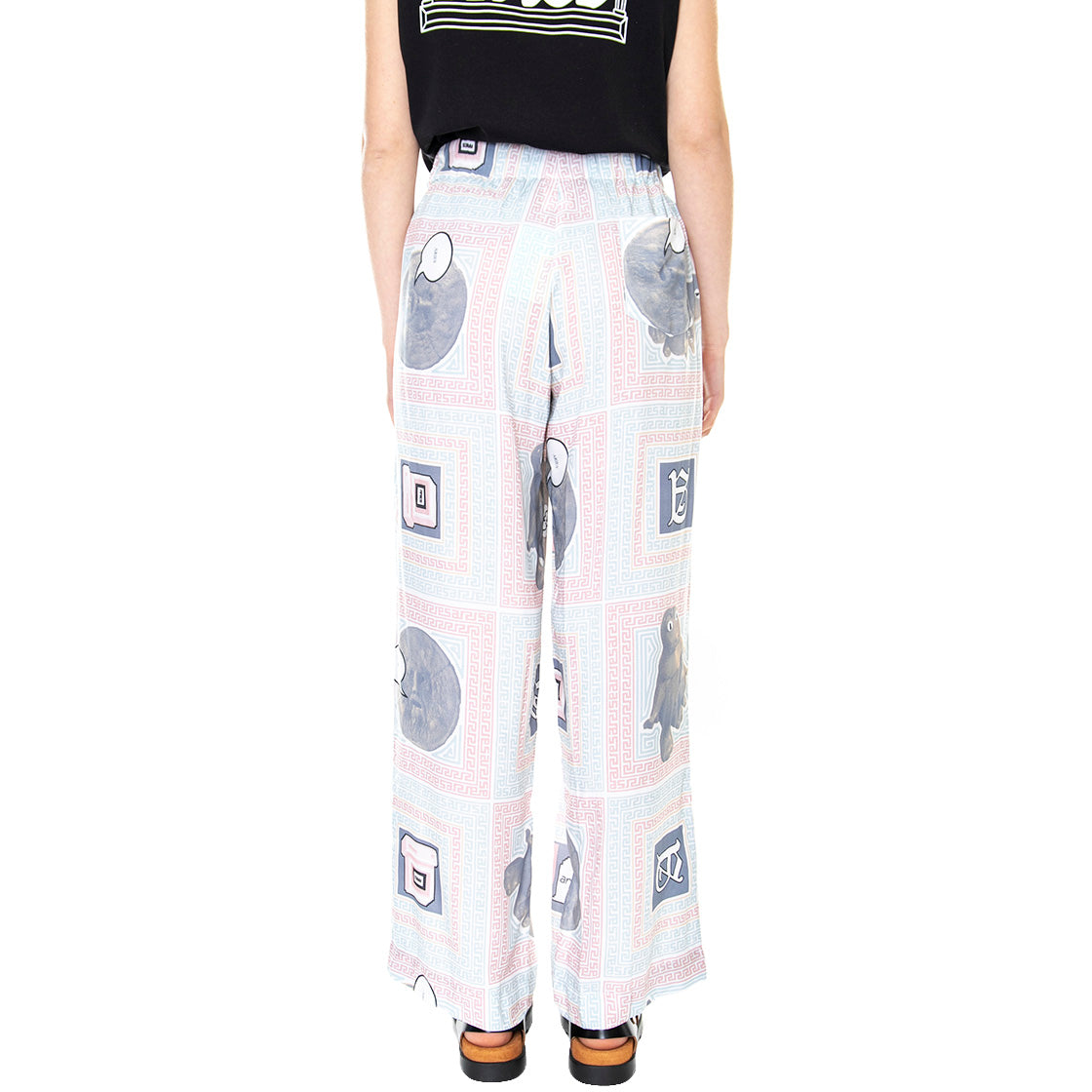 Scarf Printy Pyjama - Pantaloni Donna Multicolore FRAR30061-MLT . ARIES 