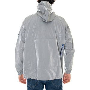 Windbreaker - Giacca con Cappuccio Uomo Grigia FRAR71100-GR . ARIES 