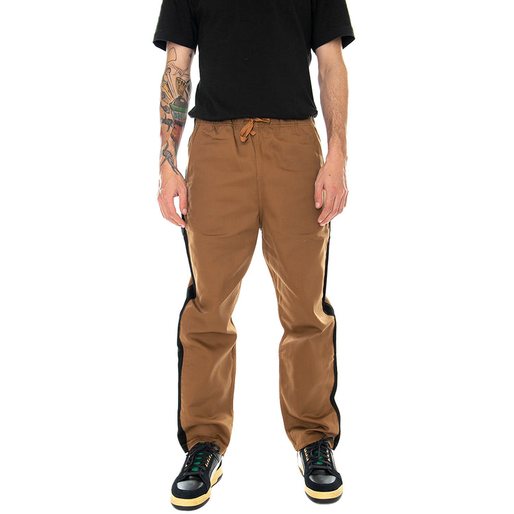 Fordson Contrast Pant Hamilton Brown / Black Rigid - Pantaloni Uomo Marroni I027264.HZ.01.03 . CARHARTT WIP 