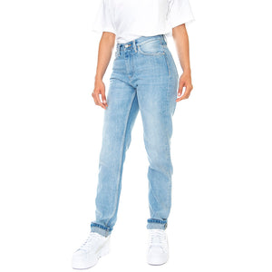W' Page Carrot Pant Blue LSW - Pantaloni Denim Jeans Donna Blu I027403.01.47.00 . CARHARTT WIP 