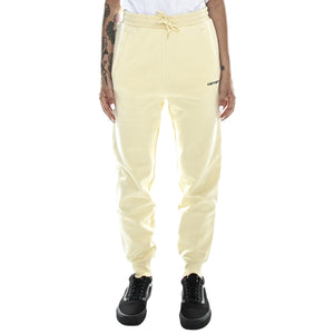 W' Script Embroidery Pant Flour Beige / Black - Pantaloni Sportivi Donna Beige I027478.05O.90.03 . CARHARTT WIP 