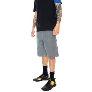 Single Knee Shorts - Blue / White - Bermuda Uomo Blu / Bianchi I027947.981.02.00 . CARHARTT WIP 