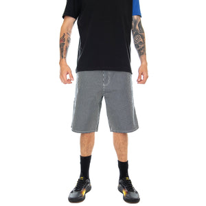 Single Knee Shorts - Blue / White - Bermuda Uomo Blu / Bianchi I027947.981.02.00 . CARHARTT WIP 