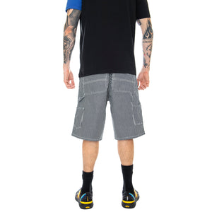 Single Knee Shorts - Blue / White - Bermuda Uomo Blu / Bianchi I027947.981.02.00 . CARHARTT WIP 