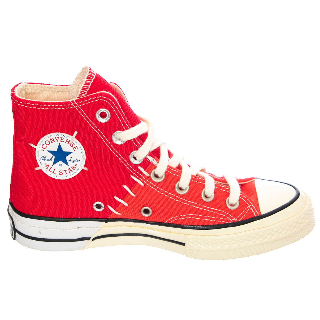 Chuck 70 Restructured Red/ Sedona Red / Egret - Scarpe Stringate Porfilo Alto Uomo Rosse 164554C-001 . CONVERSE 