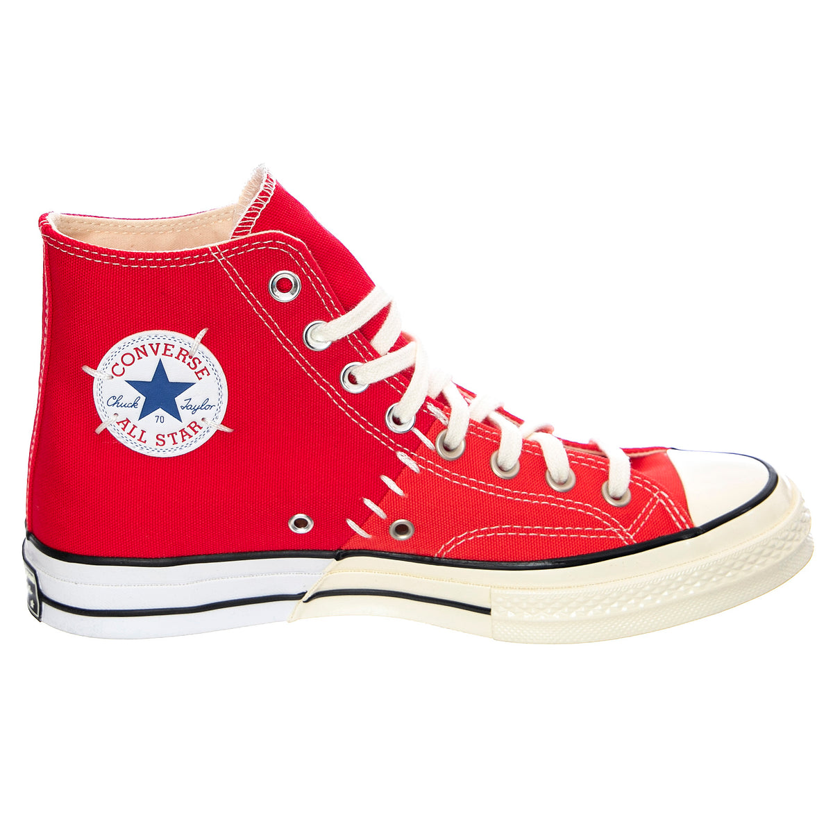 Chuck 70 Reconstructed Canvas Hi Sneakers - Red - Scarpe Profilo Alto Uomo Rosse 164554C . CONVERSE 