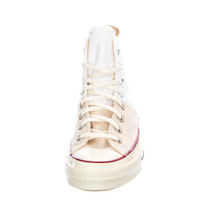 Chuck 70 Reconstructed Canvas Hi Sneakers - White / Egret - Scarpe Profilo Alto Uomo Bianche 164556C . CONVERSE 