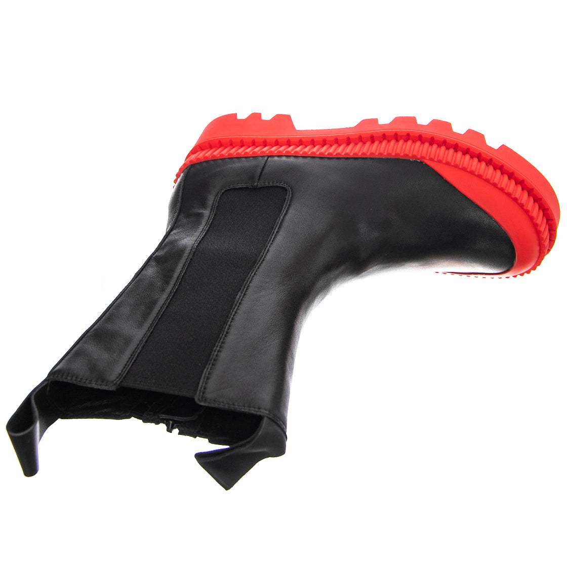 Womens Trecking Black / Red Boots JCSJC97021-BLA . JEFFREY CAMPBELL 