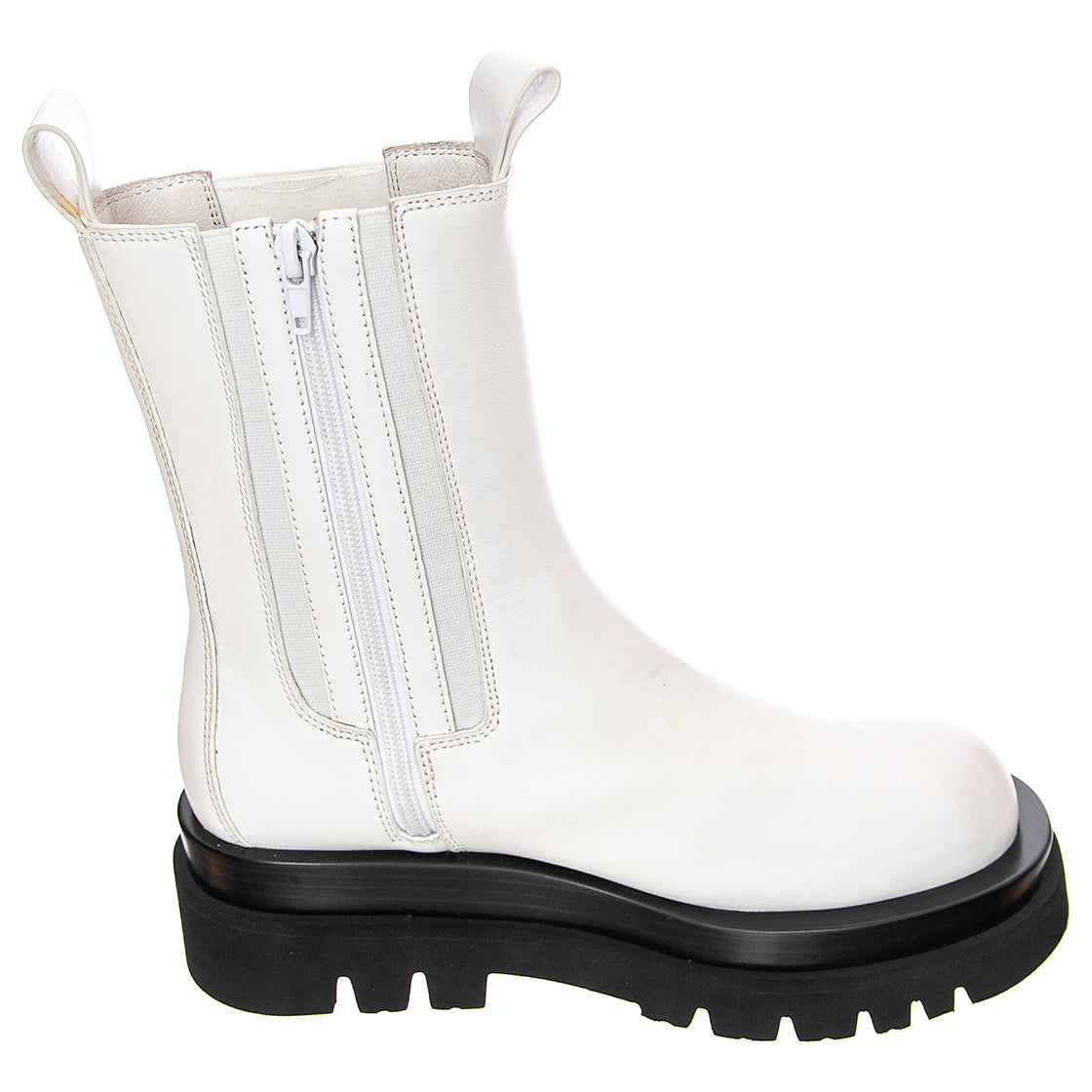 Tanked - Stivaletti Donna Bianchi / Ice White JCSJCD034111-WHT . JEFFREY CAMPBELL 