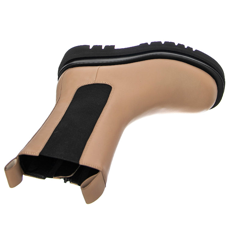 Tanked - Stivali Donna Beige / Dark Nude JCSJCD0342-DARNUDE . JEFFREY CAMPBELL 
