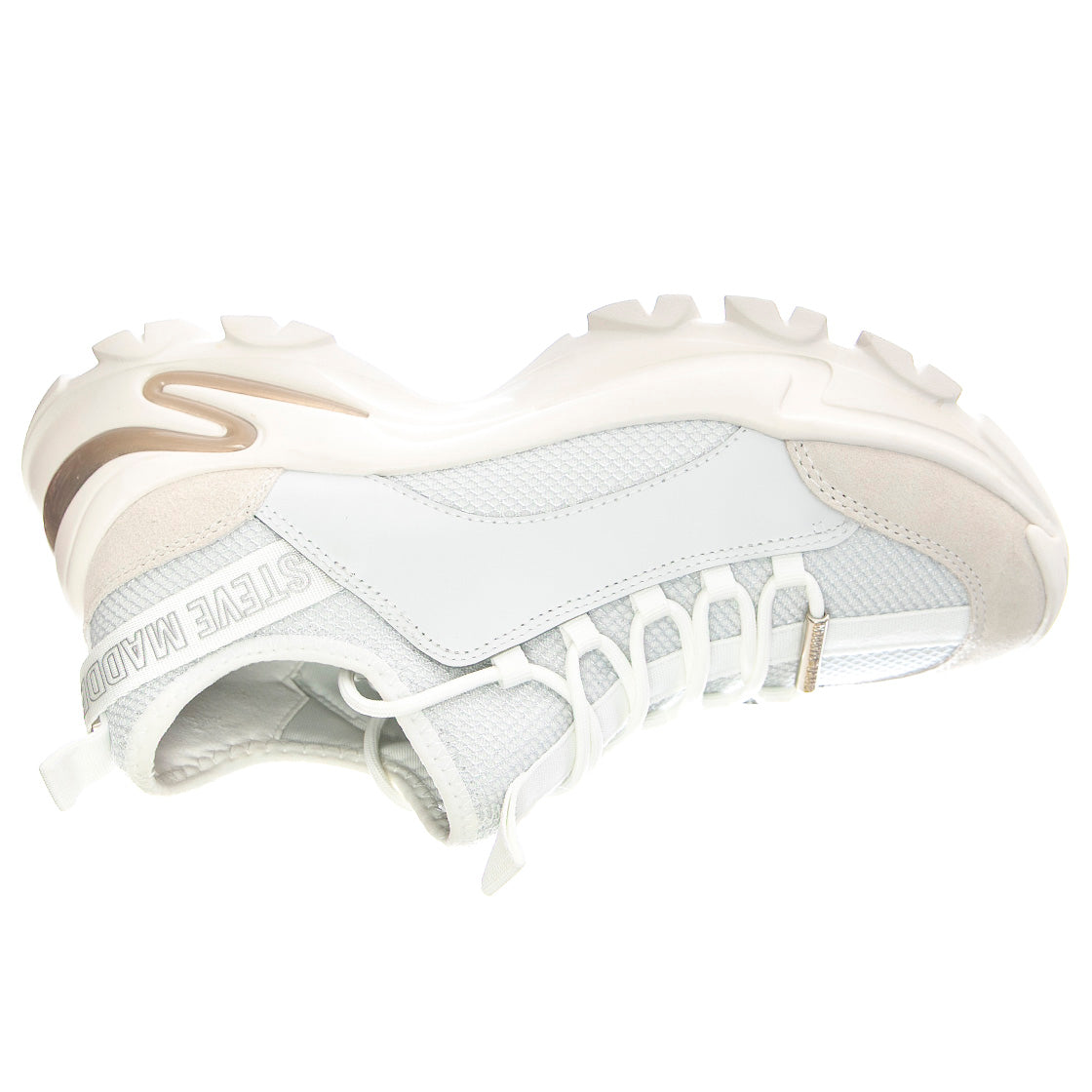 Medusa - Scarpe Stringate Profilo Basso Donna Bianche SMPMEDUSA-WHT . STEVE MADDEN 