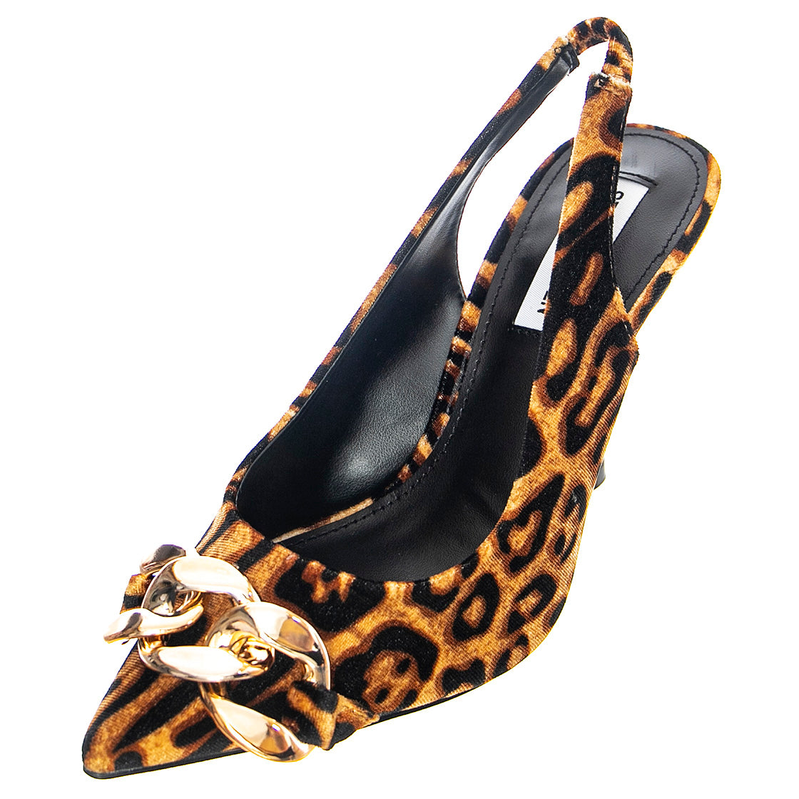 Womens Jazzily Leopard Velvet Sandals SMSJAZZILY-LEO . STEVE MADDEN 