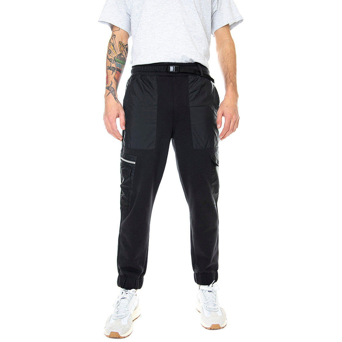 66 Supply Fleece - Pantaloni Cargo Uomo Neri VN0A4TS5BLK1 . VANS 