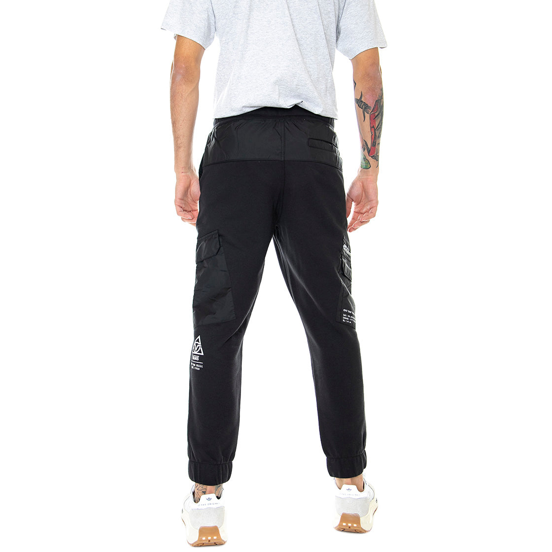 66 Supply Fleece - Pantaloni Cargo Uomo Neri VN0A4TS5BLK1 . VANS 