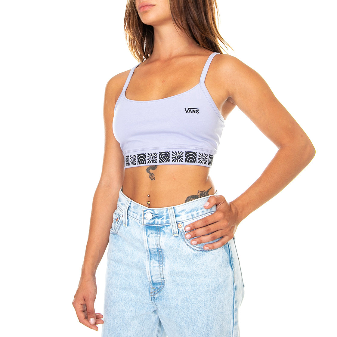 Divine Energy Bralette - Top Donna Viola / Languid Lavender VN0A7RLVYOG1 . VANS 