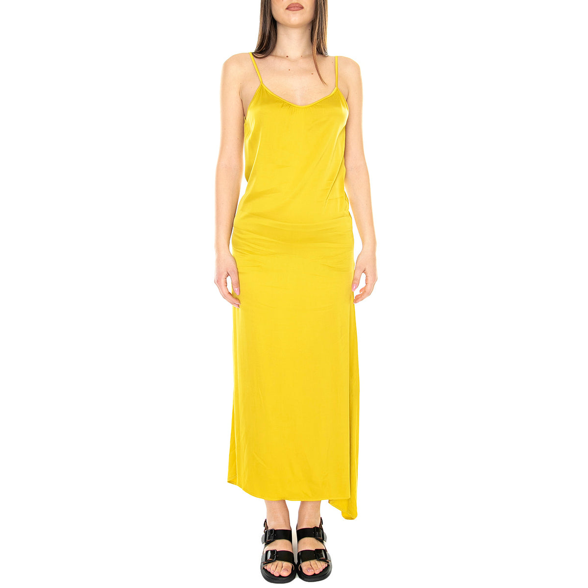 W' Oliva 311SD15058  - Abito Donna Giallo 311SD15058-S2778 . ALESSIA SANTI 