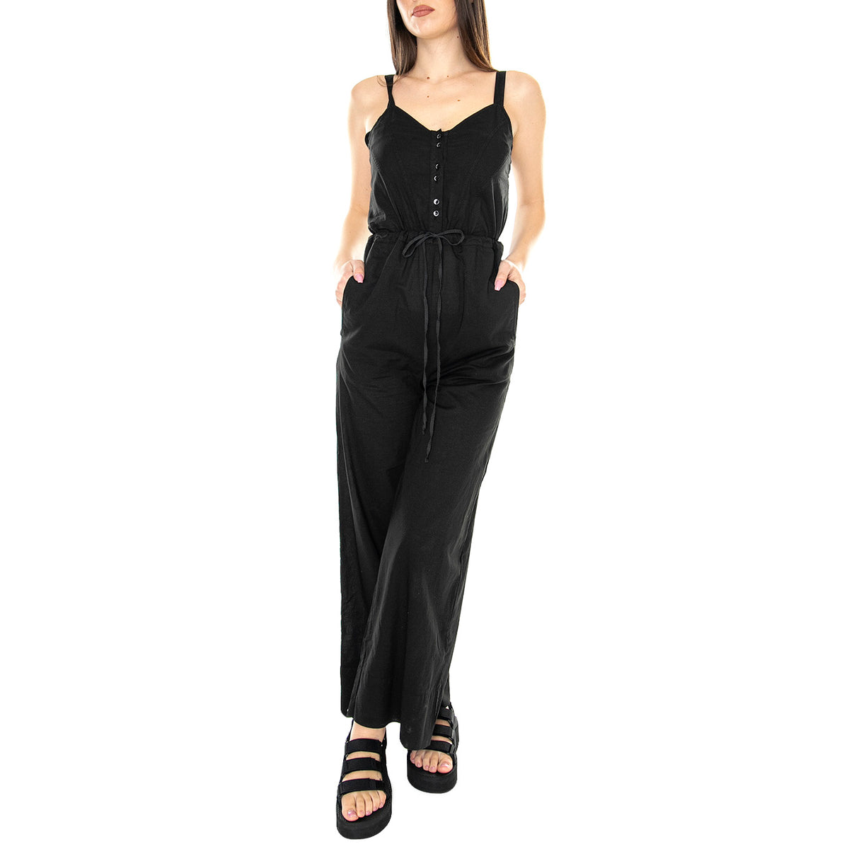 Nero Diamante 311SD25085 - Tuta Donna Nera 311SD25085-S3000 . ALESSIA SANTI 