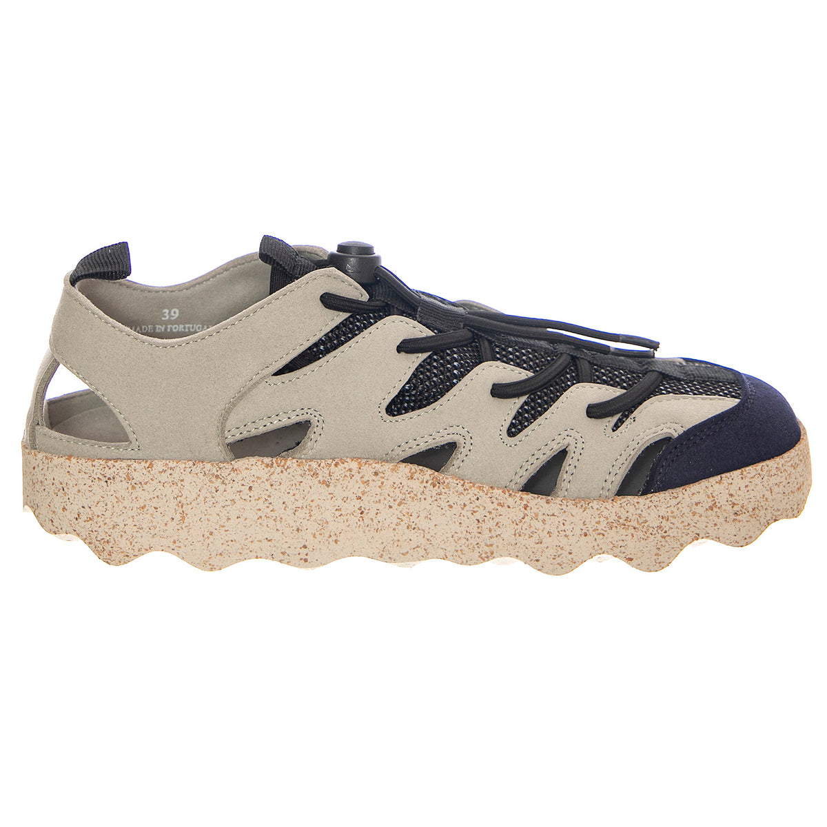 M' Cure Suede 1.8 Cru - Scarpe Stringate Profilo Basso Donna Grige P018168002-CRU . ASPORTUGUESAS 