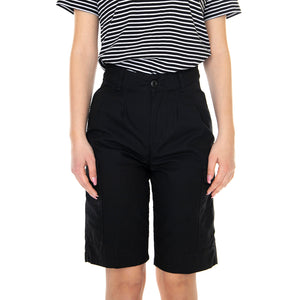 W' Collins Short Black Rinsed - Bermuda Donna Neri I031566-8902 . CARHARTT WIP 