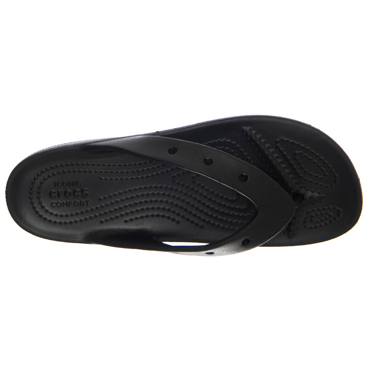 W' Classic Platform Flip Black - Sandali Donna Neri CR.207714-BLK . CROCS 