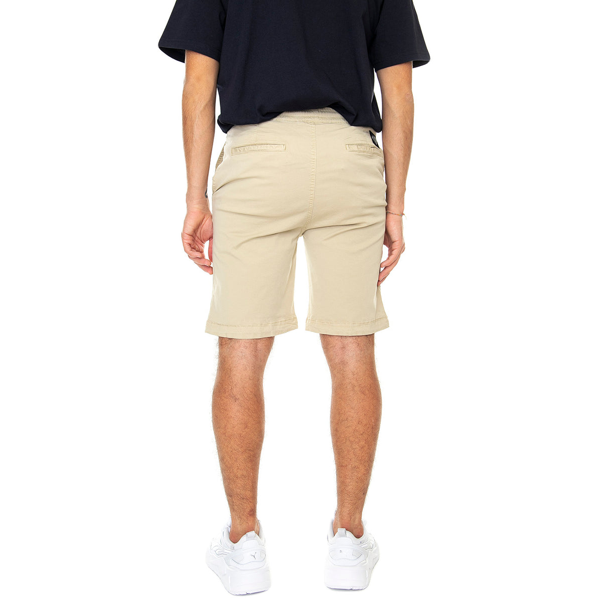 Jogger Short Ice - Bermuda Uomo Beige 23SIJS01-ICE . IUTER 