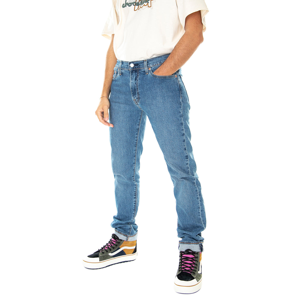 511 Slim Easy Mid - Pantaloni Denim Jeans Uomo Blu 04511-5249 . LEVIS 