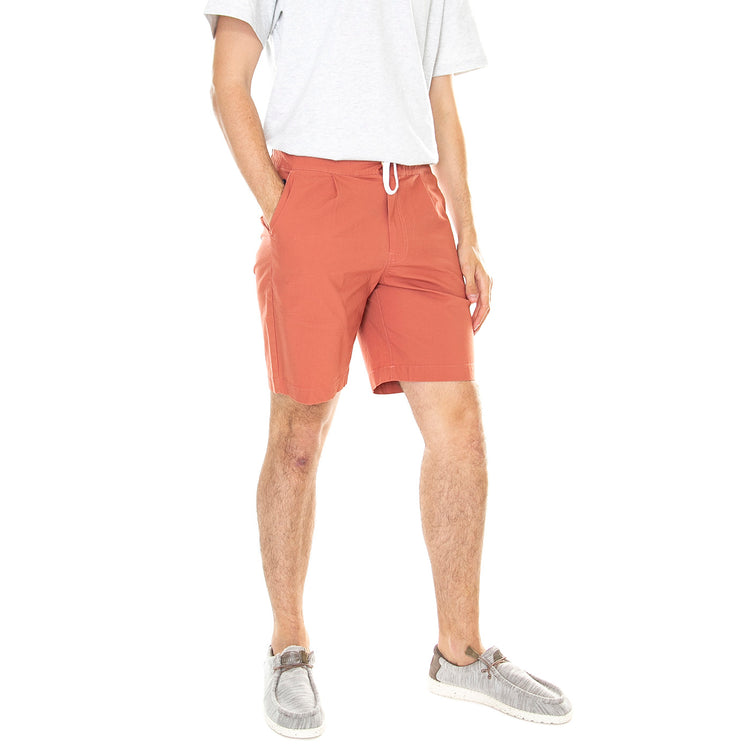 M' Ribstop Oversize Short Sorbet Sorbet - Bermuda Uomo Rossi 1531-RED . BRAVA FABRICS 
