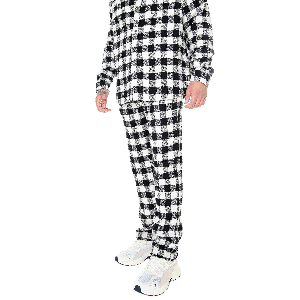 OC x DICKIES Tweed Work Pant Black Check - Pantaloni Uomo Neri / Multicolore DK0A4Y4XE901 . DICKIES 
