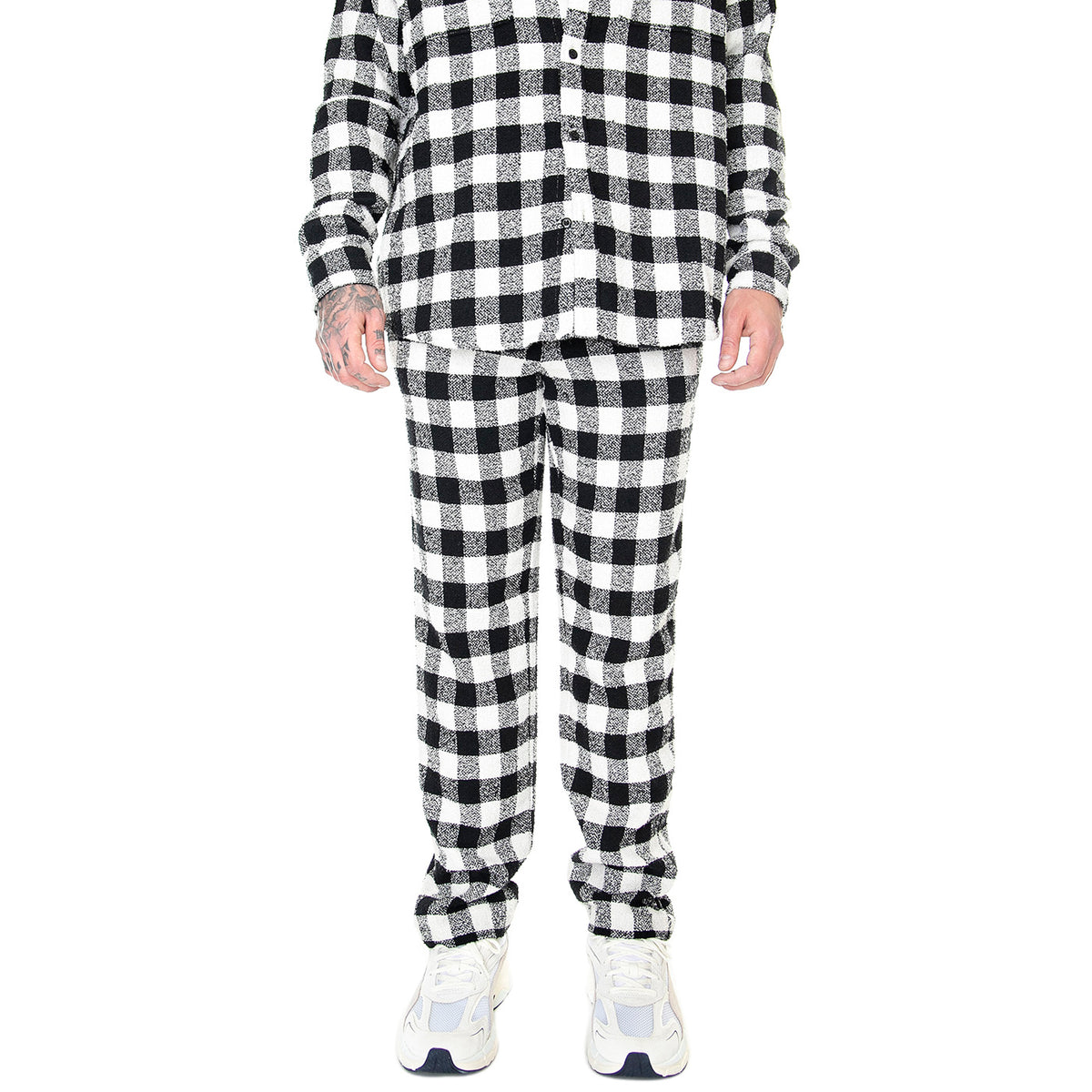 OC x DICKIES Tweed Work Pant Black Check - Pantaloni Uomo Neri / Multicolore DK0A4Y4XE901 . DICKIES 