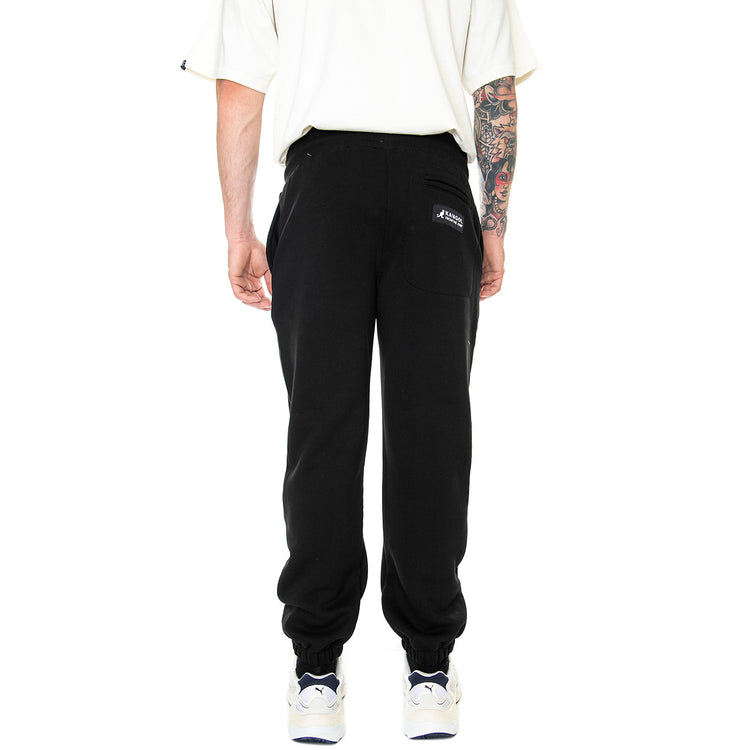 Essential Black - Pantaloni Sportivi Uomo Neri KAF22USPA105-99 . KANGOL 