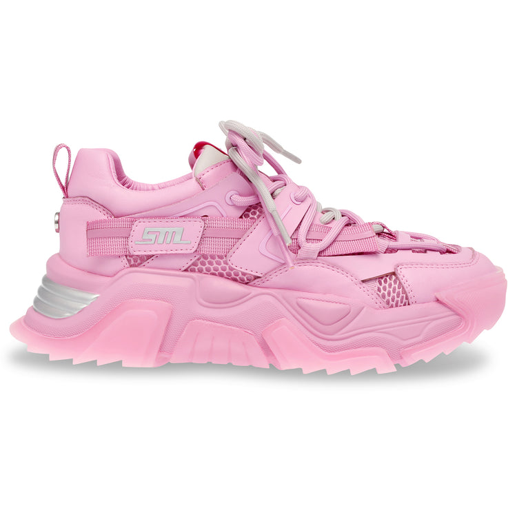 Kingdom Pink / Pink Mesh + PU - Scarpe Stringate Profilo Basso Donna Rosa SMPKINGDOM-PNKPNK . STEVE MADDEN 