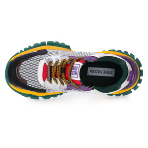 Trilling Sil / Grn - Scarpe Stringate Profilo Basso Donna Multicolore SMPTHRILLING-SIL . STEVE MADDEN 