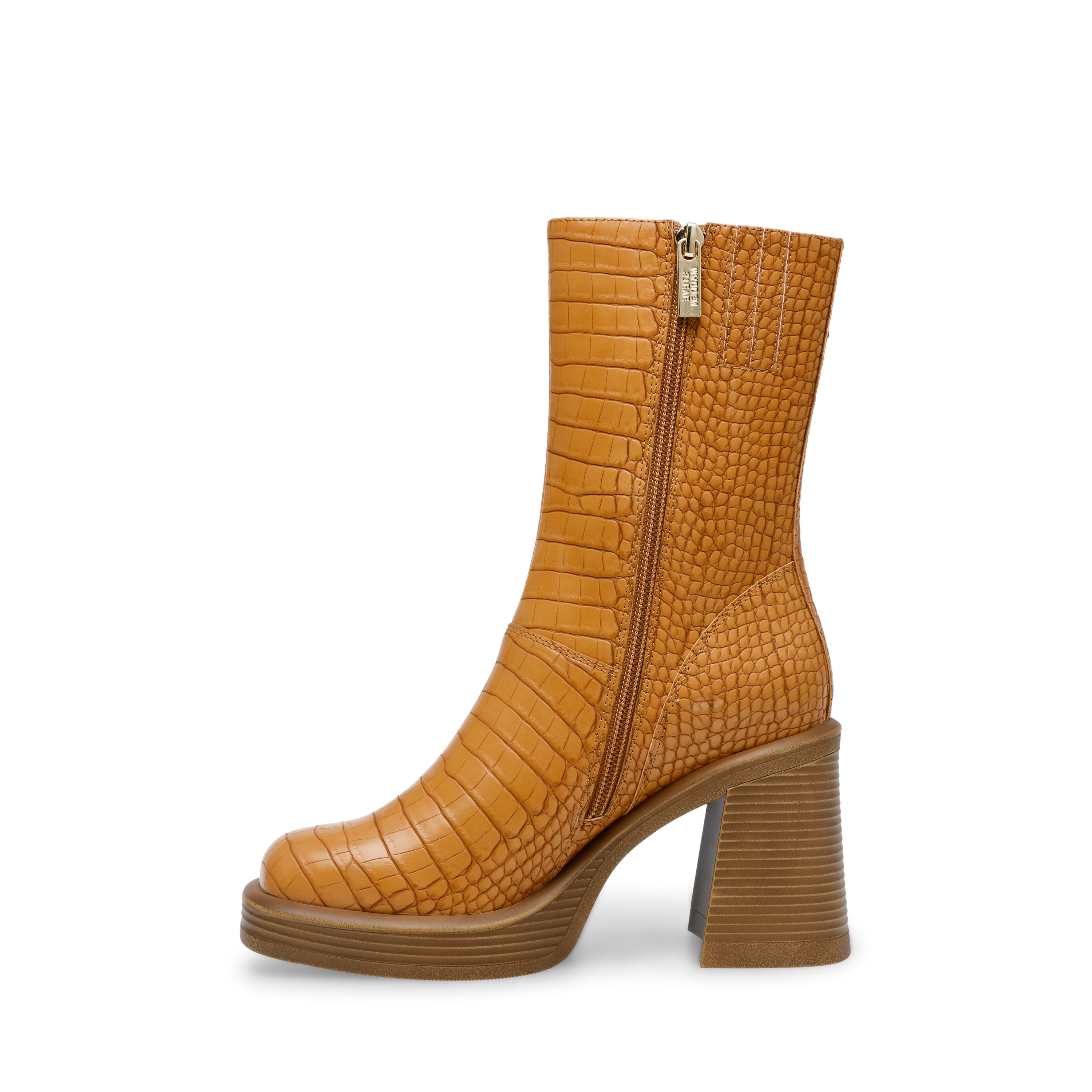 FINITE TAN CROCO BROWN - Stivaletti Donna Marroni SMSFINITE-TANC . STEVE MADDEN 