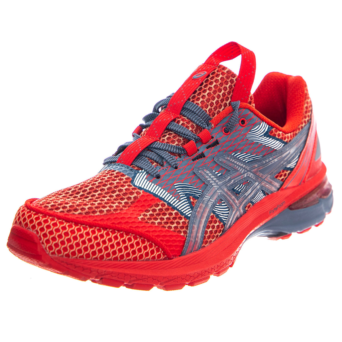 US4-S Gel-Terrain Classic Red / Wood Crepe - Scarpe Profilo Basso Uomo Rosse 1203A394-600 . ASICS 