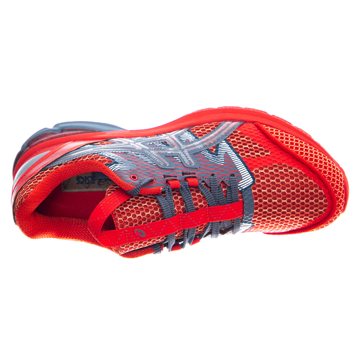 US4-S Gel-Terrain Classic Red / Wood Crepe - Scarpe Profilo Basso Uomo Rosse 1203A394-600 . ASICS 