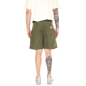 Albert Short Dundee /rinsed - Bermuda Uomo Verdi I033125.1YS02 . CARHARTT WIP 