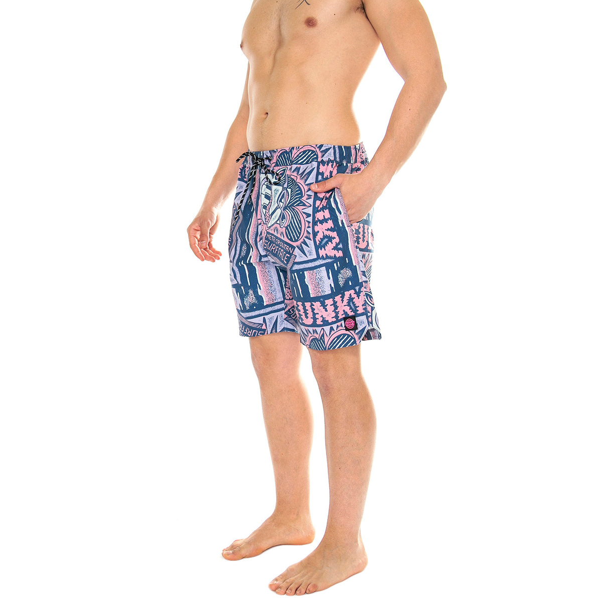 Surface Surfshorts Stone - Costume da Bagno Uomo Multicolore FNKSS24-90223 . FUNKY 