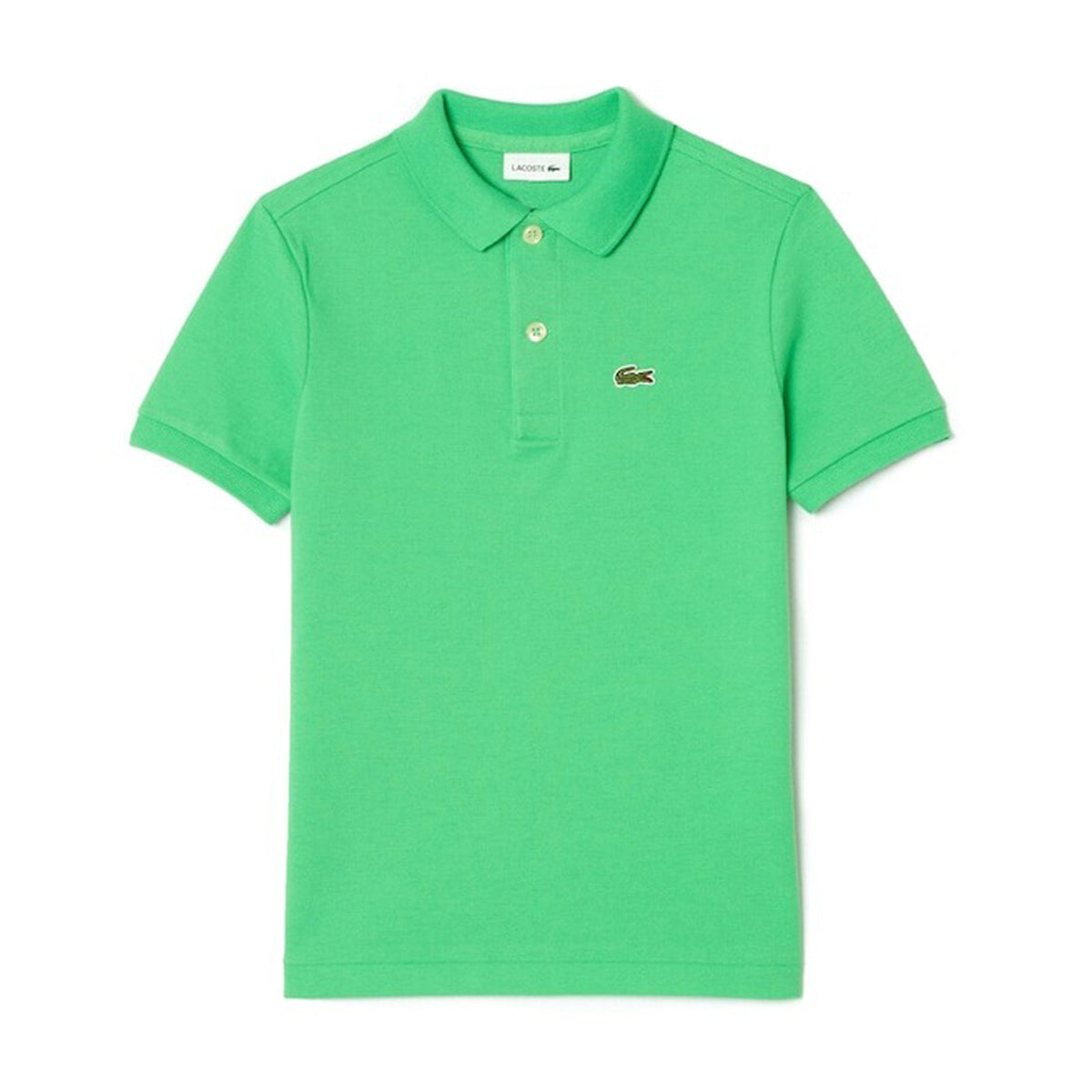 Maglietta M/C UYX Green Polo Shirt - Polo Bambino Verde PJ2909-UYX . LACOSTE 
